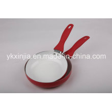 Utensílios de cozinha 20 &amp; 22 centímetros de alumínio de revestimento de cerâmica Frying Pan Set